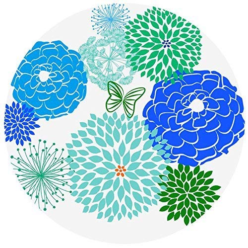 Blue & White Floral