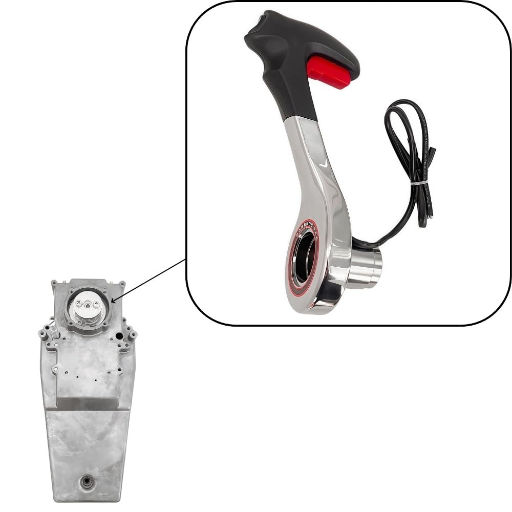 Honda Outboard Remote Control Box 06240-ZW7-U00 - Left Side Panel Mount Control Box for Marine Boats & Watercraft