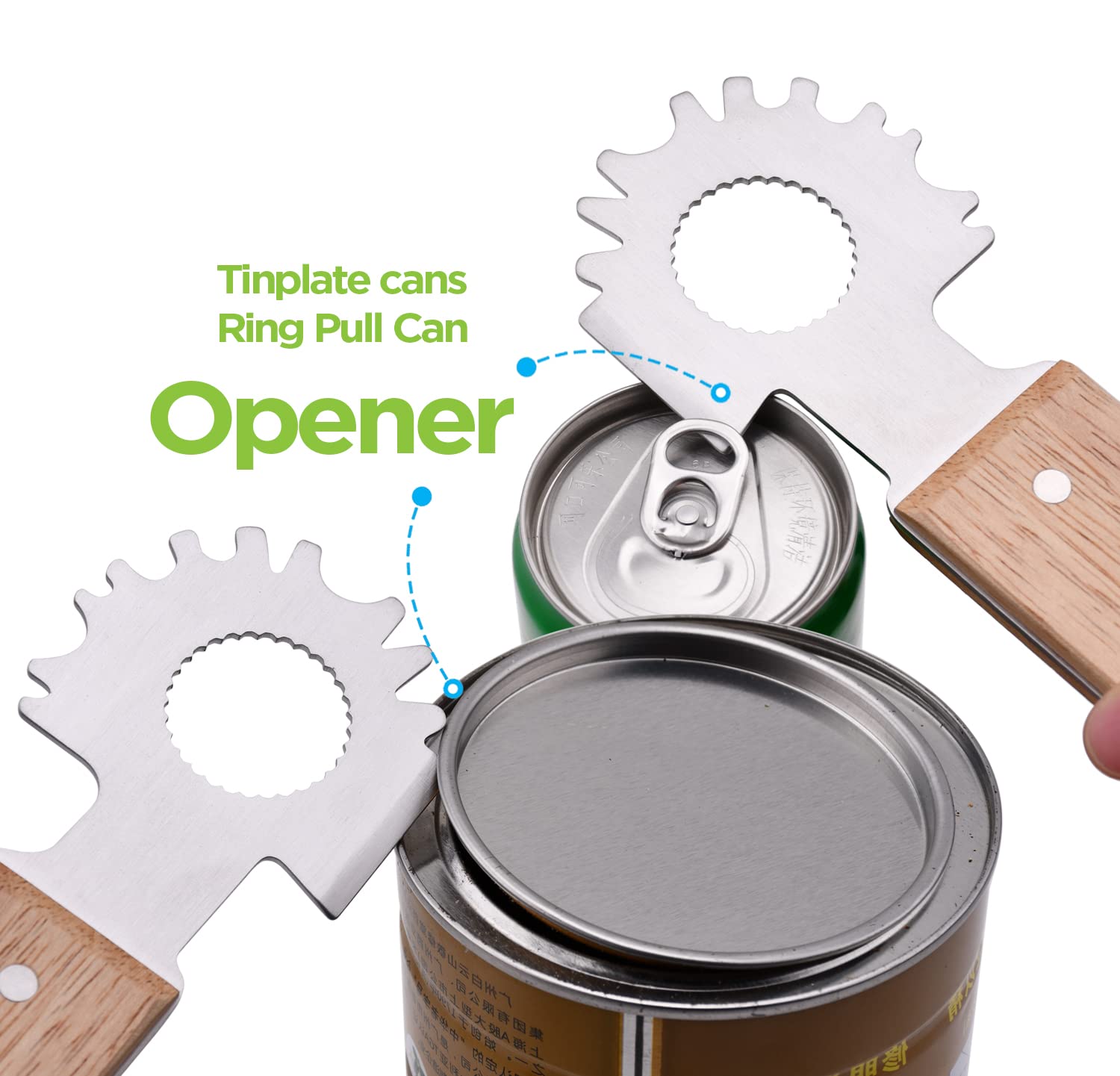 **Stainless Steel Magnetic BBQ Grill Scraper & Bottle Opener – Bristle-Free Grill Grate Cleaner for Most Grills, Griddles & Ovens – Perfect for Outdoor Cooking, Camping & Backyard BBQs**
