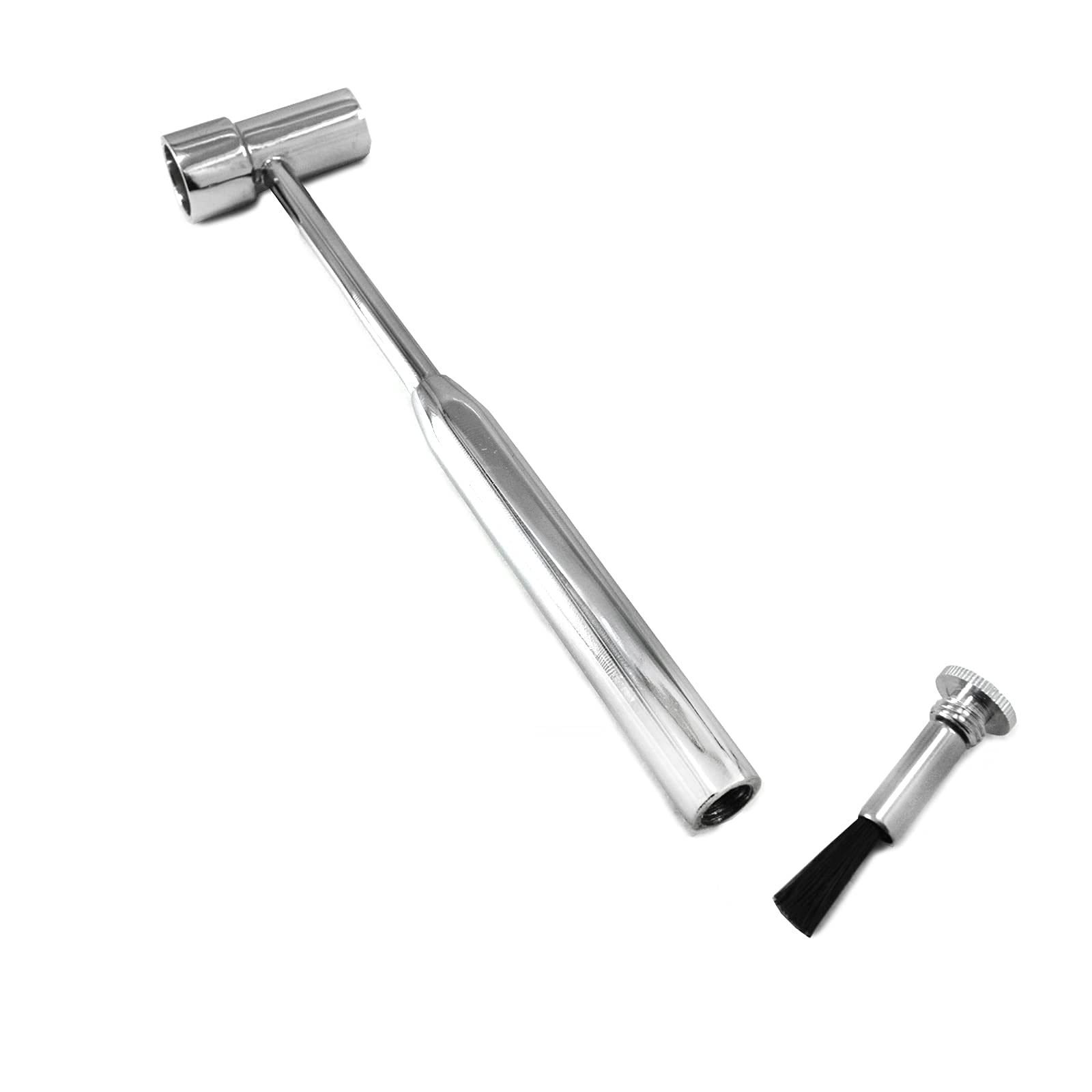 Professional Medical Reflex Hammer - Neurological Diagnostic Tool with Rubber Head & Pin Brush | Surgical Taylor Percussion Instrument for Doctors & Neurologists | Perfect for Clinical Exams & Home Health Checks