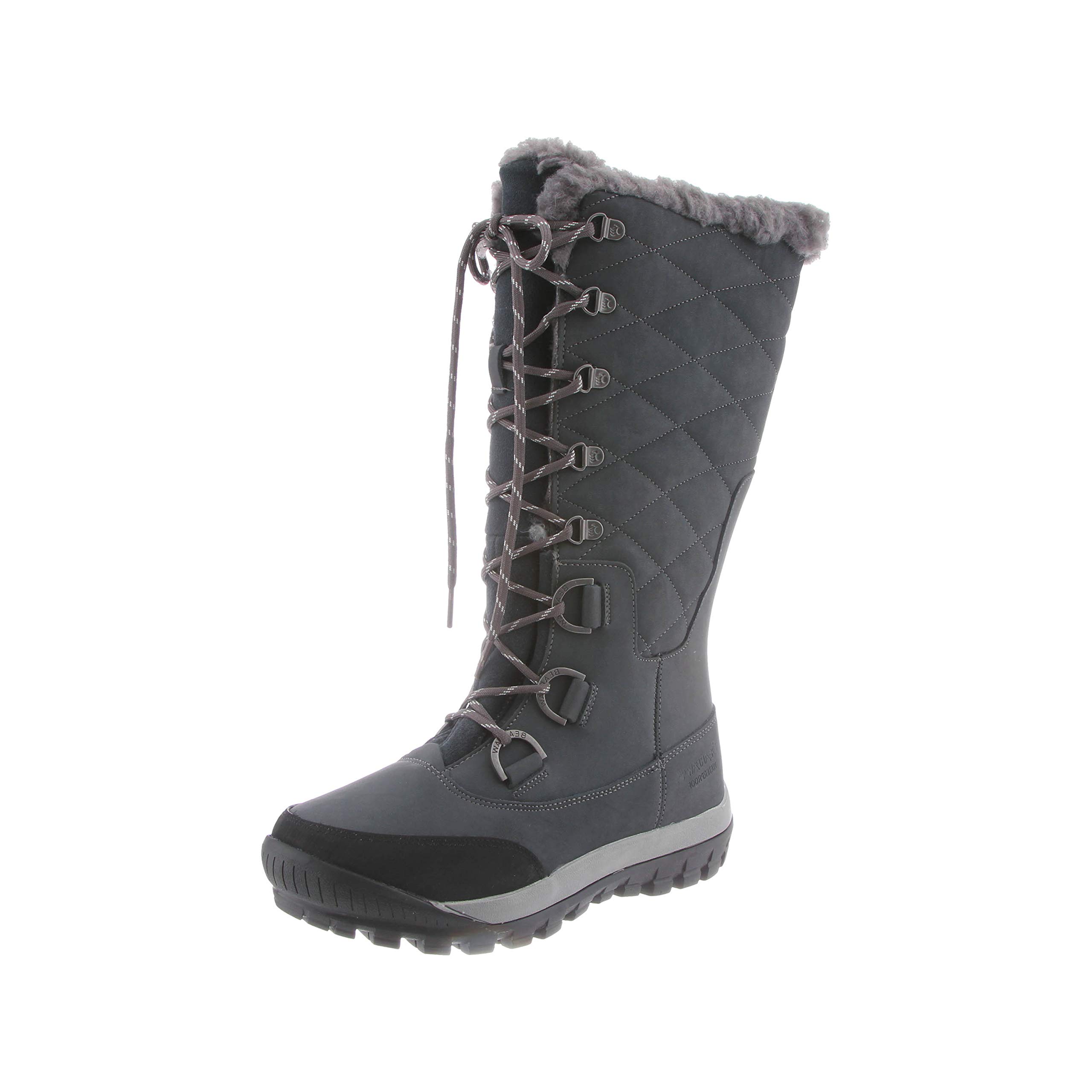 BEARPAW Women's Isabella Suede Slip-On Winter Boots - Comfortable, Classic Style in Multiple Colors | Perfect for Casual Outings, Work, and Cold Weather