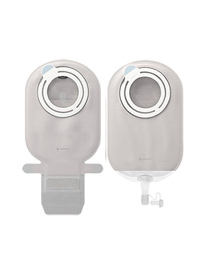 Coloplast Sensura Mio Kids Two-Piece Drainable Ostomy Pouch - Mini Size 27mm Stoma, Transparent for Comfort & Discretion | Ideal for Active Children & Daily Wear