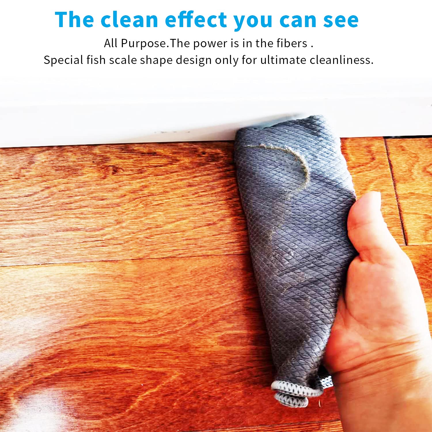 Premium Nanoscale Microfiber Cleaning Cloths - 6 Pack Streak-Free Glass & Surface Cleaning Towels for Windows, Car Mirrors, Windshields - Ultra Soft Lint-Free Polishing Cloths for Home, Office & Auto Care (Green)