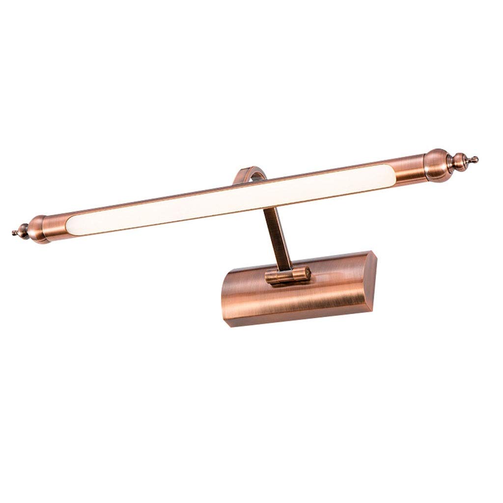 JYCCH LED Bathroom Mirror Light - Anti-Fog Waterproof Vanity Mirror Lamp with Warm Lighting, Nordic Style Bronze Finish for Modern Bathroom Decor | Perfect for Makeup, Shaving & Grooming