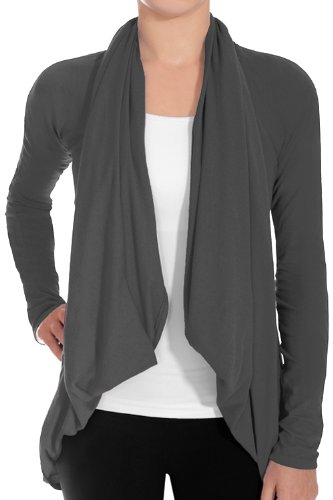 Beyond Yoga Organic Pima Wrap Sweater - Women's Soft Long Sleeve Cardigan for Lounge, Travel & Cozy Home Wear