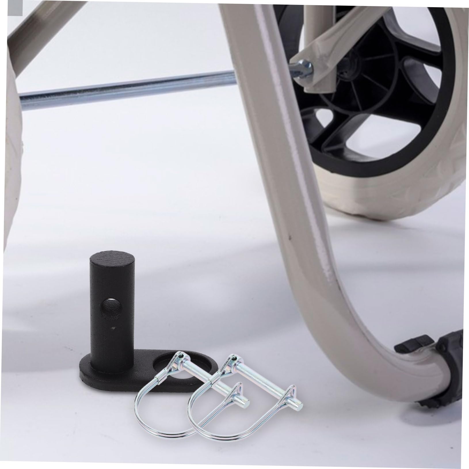 HEMOTON Stroller Bike Trailer Hitch Connector - Universal Cycling Adapter Coupler for Bikes & Strollers - Secure Tow Hook for Child Trailers, Cargo Carriers & Bike Accessories - Perfect for Family Rides, Commuting & Outdoor Adventures