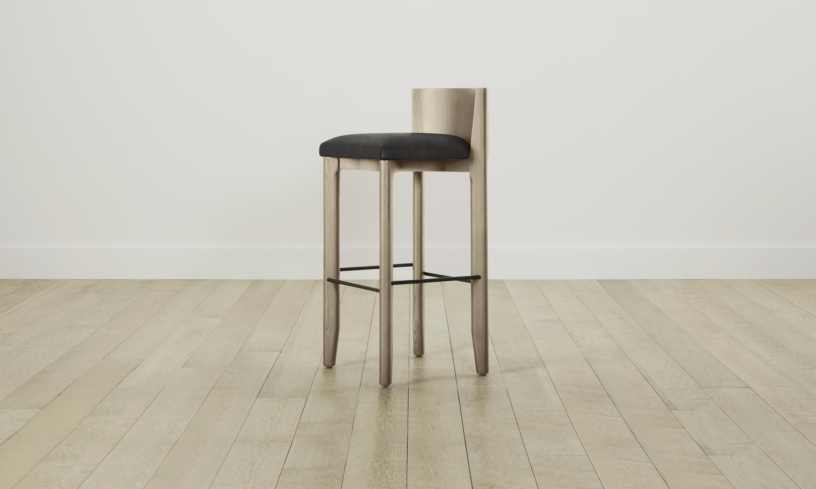 Premium Tuscan Leather Bar & Counter Stool - The Delancey - Modern Kitchen & Home Bar Seating for Dining & Entertaining