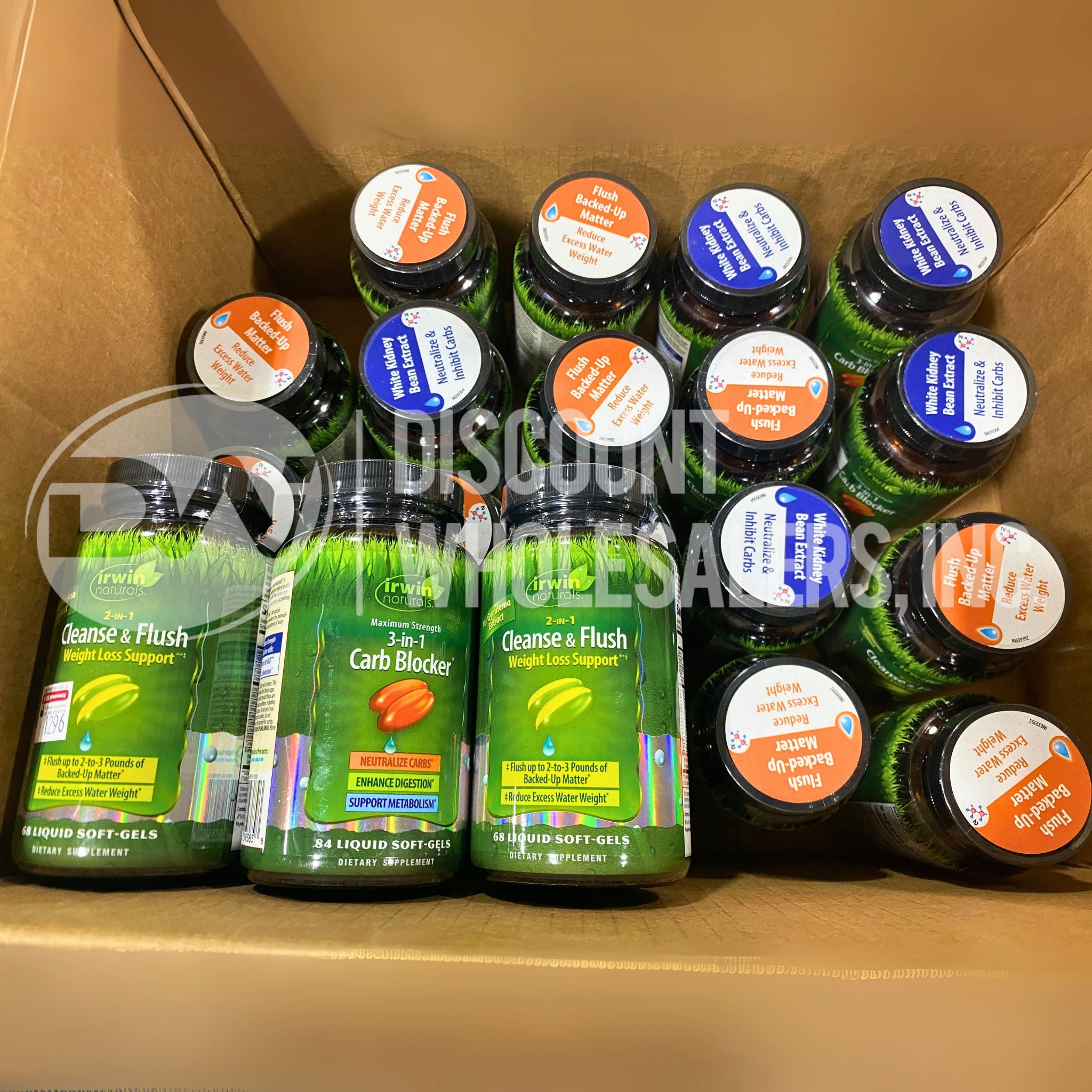 Irwin Naturals Liquid Soft Gels Assorted - 55 Count Bottle | Fast-Absorbing Multivitamin Supplement for Men & Women | Supports Energy, Immunity & Overall Wellness | Perfect for Daily Health Routine & Active Lifestyle