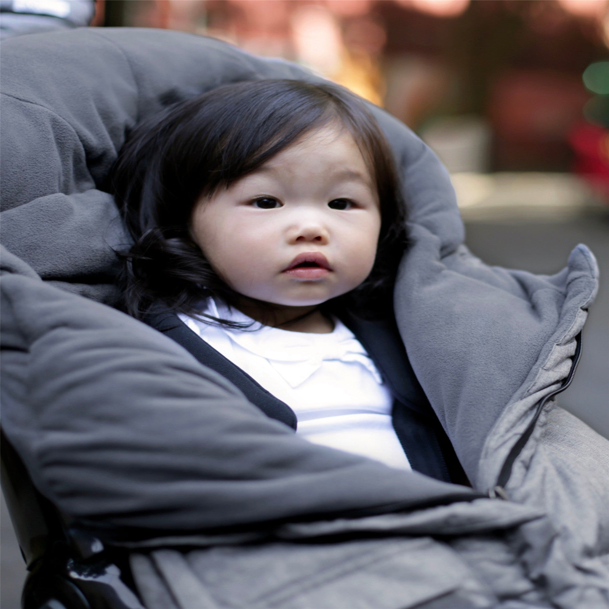 7AM Enfant Evolution 212 Baby Blanket - Soft Heathers Gray for Strollers, Car Seats & Nursery - Premium Comfort for Newborns & Toddlers