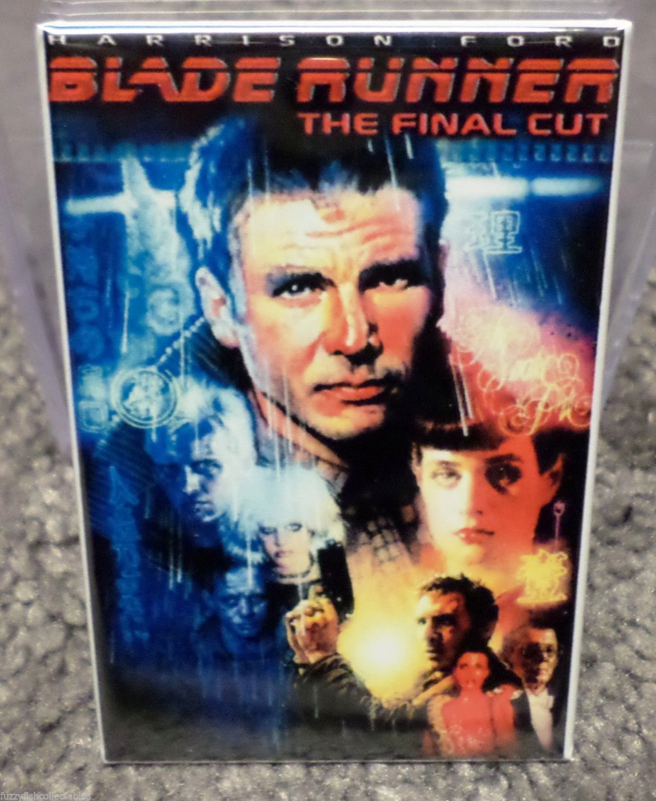 Blade Runner Movie Poster Refrigerator Magnet 2x3 Inches - Vintage Sci-Fi Film Art for Fridge, Lockers & Metal Surfaces - Perfect for Home, Office & Movie Themed Decor