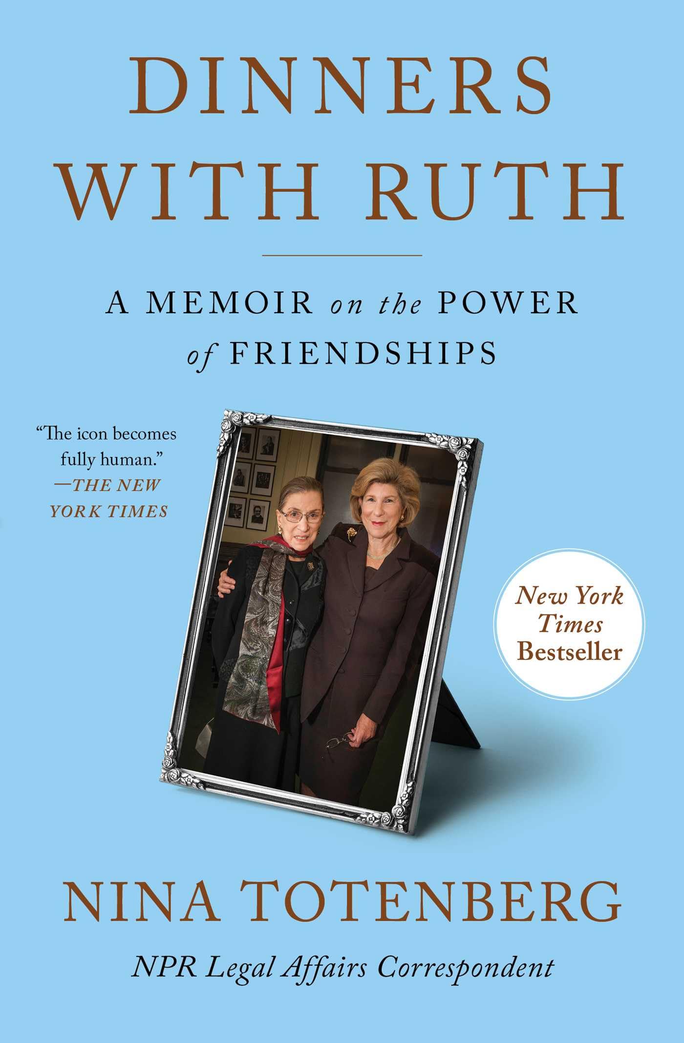 Dinners with Ruth: A Memoir on the Power of Friendships - Inspiring True Story of Female Friendship & Life Lessons | Perfect for Book Clubs, Gifts & Personal Growth