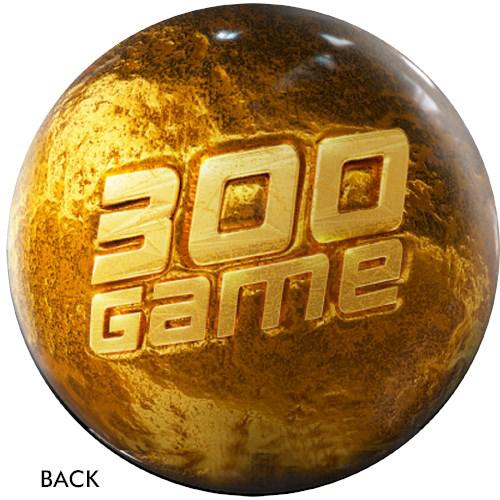 OnTheBallBowling 300 Game Gold Award Performance Bowling Ball - Perfect for Pro Bowlers & League Tournaments
