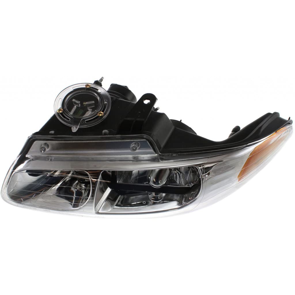 Plymouth Grand Voyager/Voyager 2000 Driver Side Headlight Assembly with Quad Lamps - CH2502133 | 4857151AD - Perfect for Replacement & Night Driving Safety