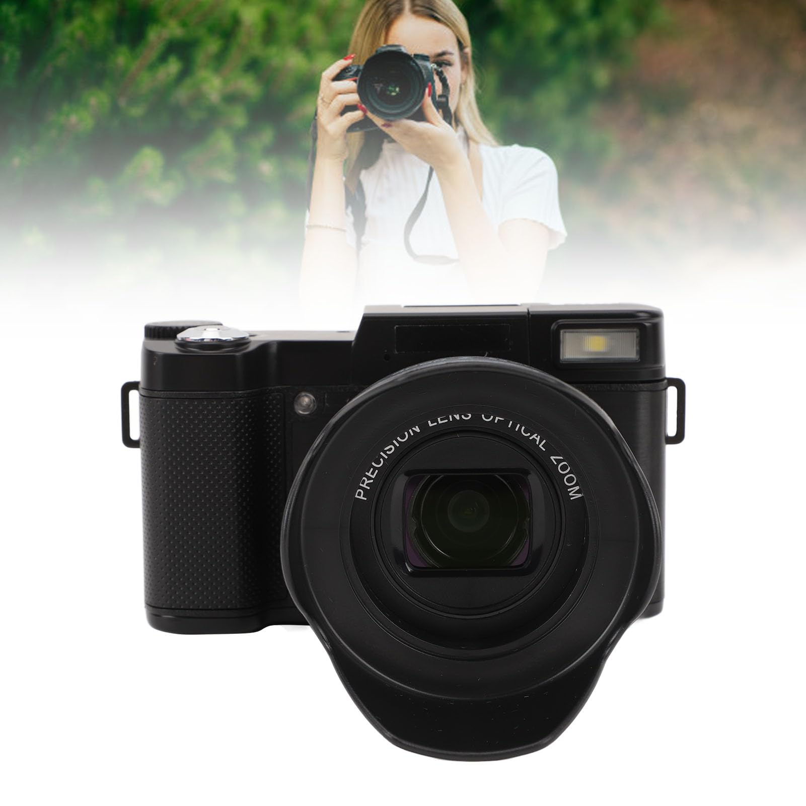 4K Digital Camera for Photography & Vlogging - 48MP HD, 5X Optical Zoom, 8X Digital Zoom, Autofocus, 3 Inch Screen - Compact Travel Camera for YouTube, TikTok, Vacation & Outdoor Adventures