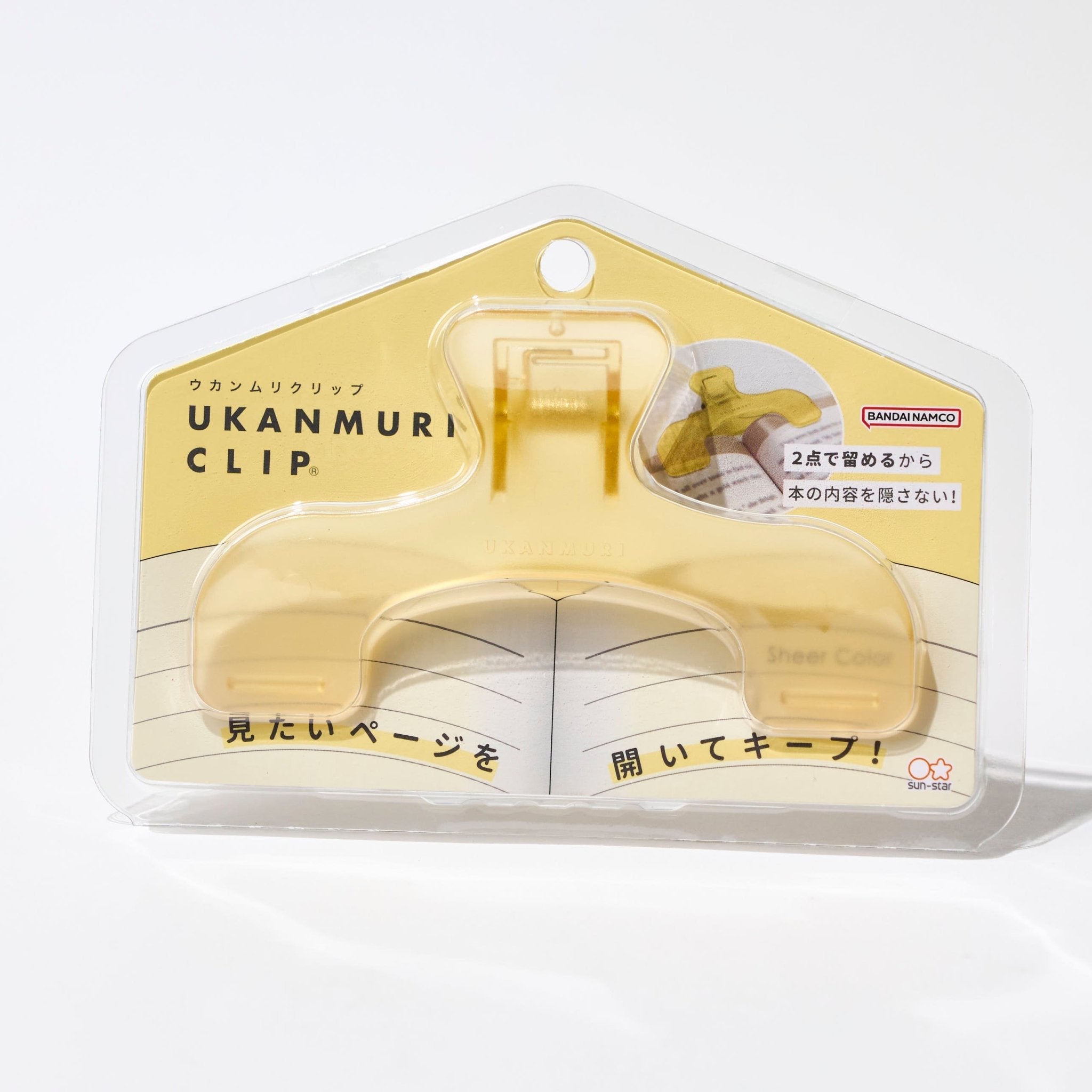 Ukanmuri Clip Clear Sun Star - Stylish Hair Clips for Women & Girls, Perfect for School, Work, and Everyday Fashion Accessories