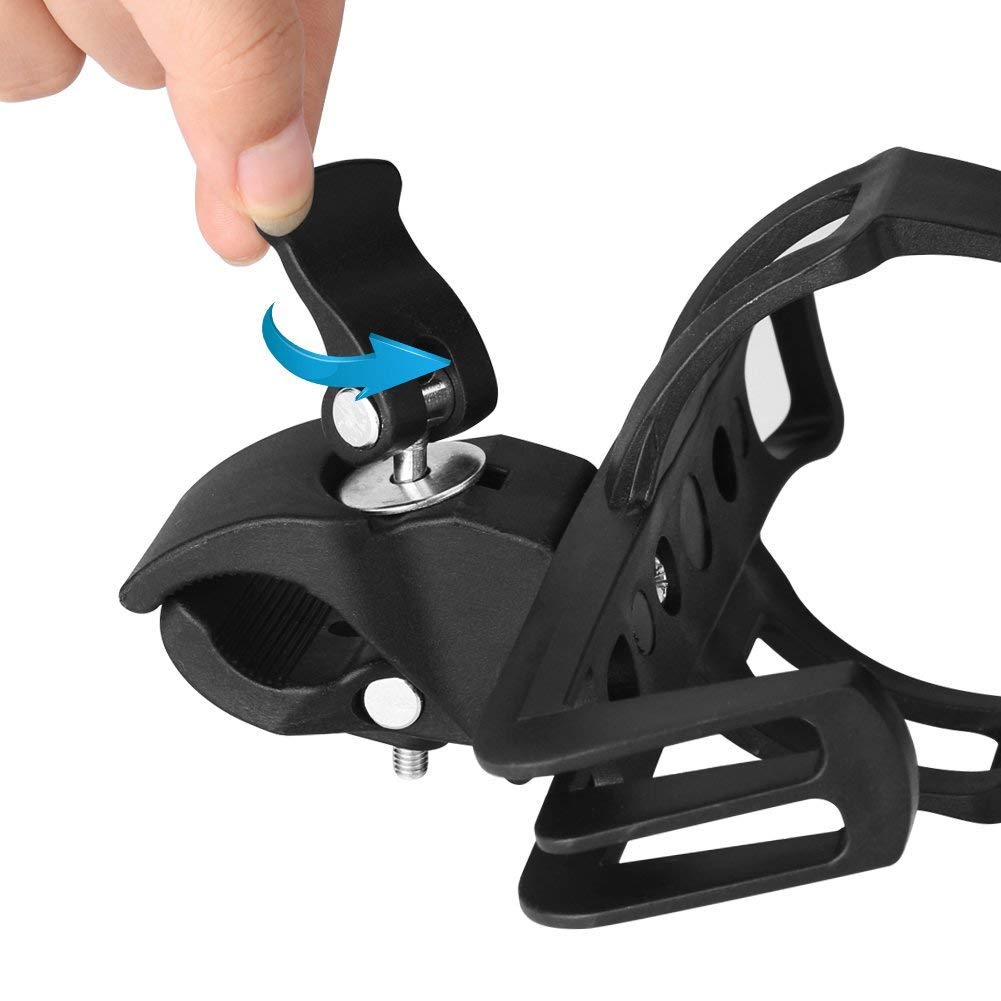 Accmor Bike Bell & Water Bottle Holder Set - Durable Bicycle Accessories for Kids & Adults - Perfect for Mountain Bikes, Commuting & Outdoor Cycling Adventures