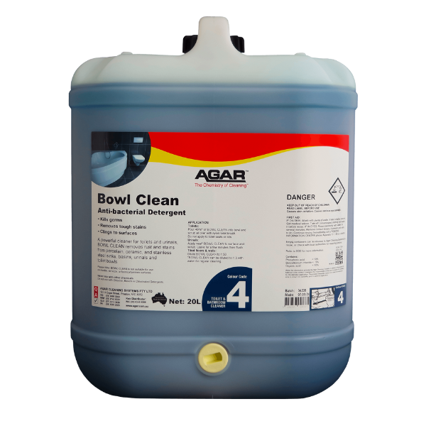 Agar Toilet Bowl Cleaner - Powerful Bathroom Cleaning Gel for Stains & Odor Removal - Ideal for Toilets, Sinks & Tubs - Home & Commercial Use
