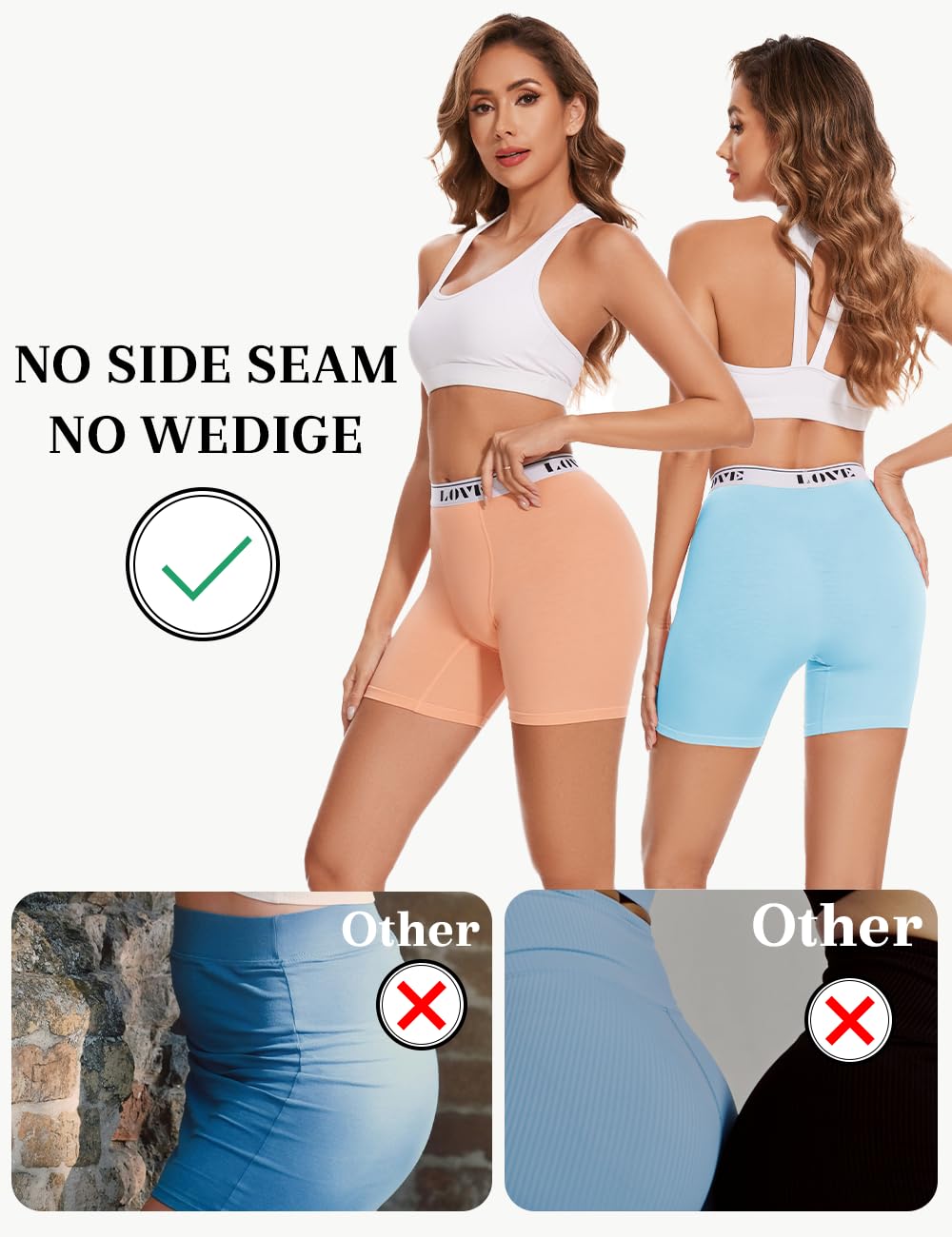 Women's High Waisted Modal Boxer Briefs - Soft Breathable Boy Short Underwear for Workout, Yoga & Everyday Comfort