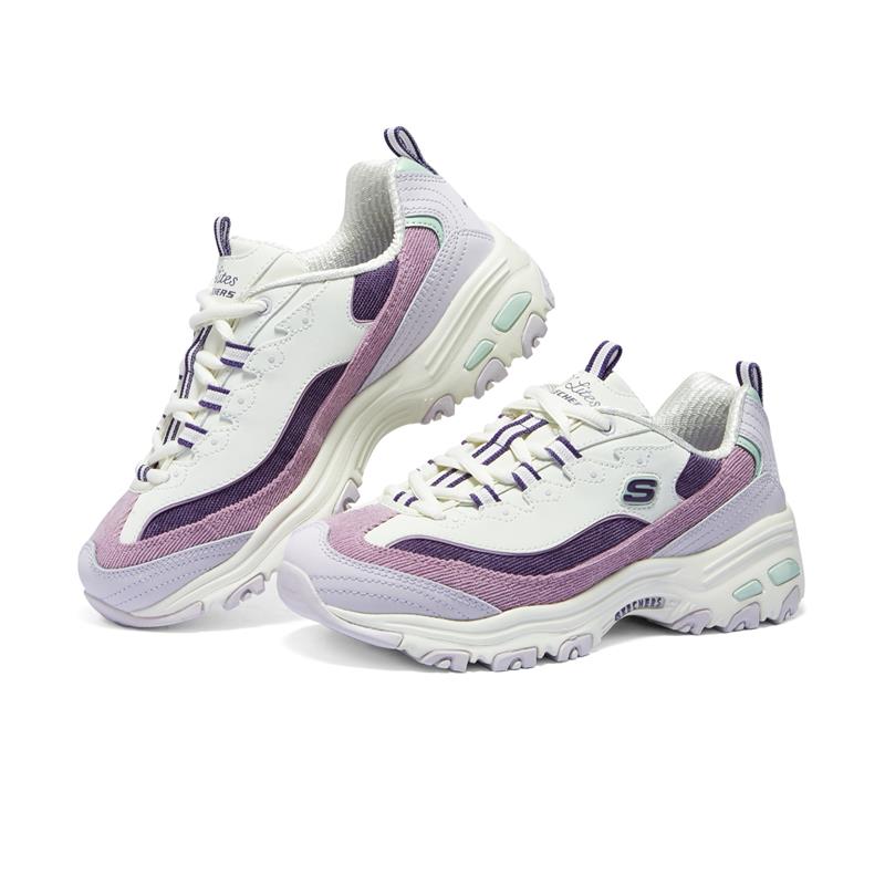 D'LITES 1.0 Women's Comfortable Sneakers - Lightweight Walking Shoes for Women - Fashion Casual Athletic Shoes (896276/PRMT) - Perfect for Gym, Workout & Everyday Wear