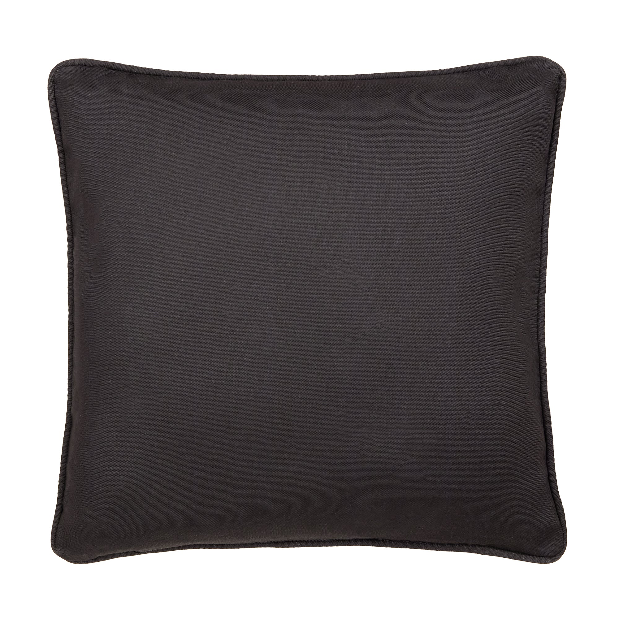 Premium Fusion Rico Outdoor Cushion - Waterproof & UV Resistant Black Patio Cushion for Garden, Poolside, and Deck Furniture - Comfortable & Durable Outdoor Seating Solution
