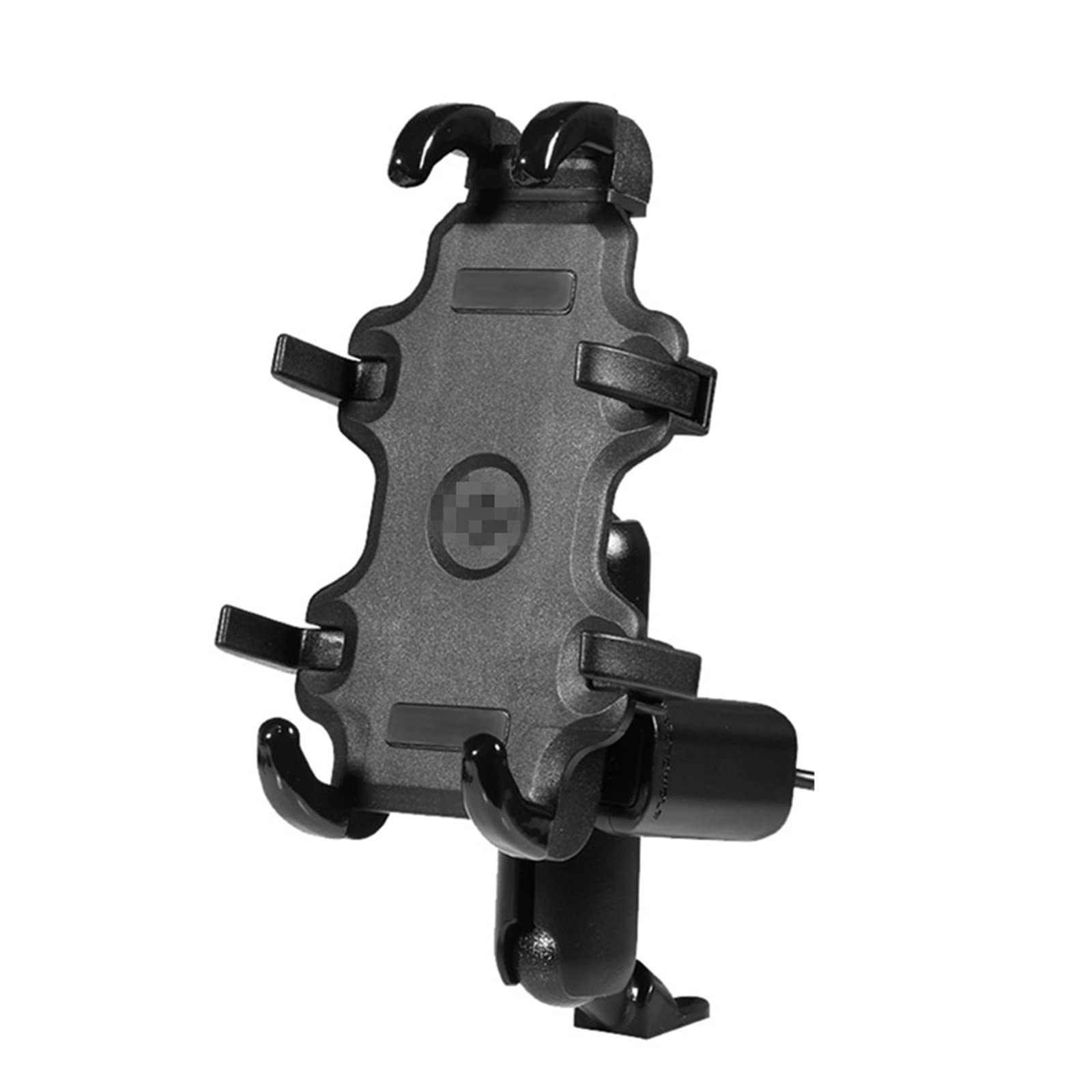 BEIYAO Motorcycle Phone Mount - Universal Aluminum Alloy Bike Phone Holder for iPhone & Android - Secure Waterproof Phone Bracket for Motorcycles, Bicycles, ATVs & Scooters - Perfect for GPS Navigation & Adventure Riding (Color: E)