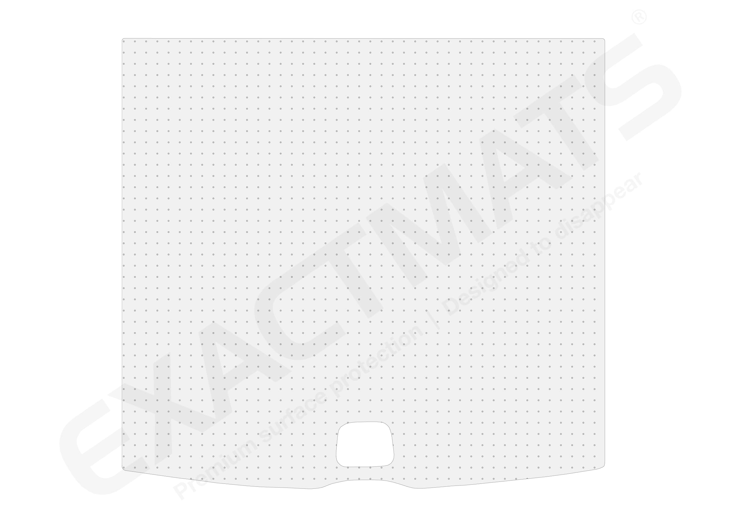 Premium Clear Floor Mat for Mercedes GLE-Class (2020-2023) | Heavy-Duty Protection | USA Made | 7-Passenger SUV Trunk Liner | Perfect for Road Trips, Camping & Family Adventures