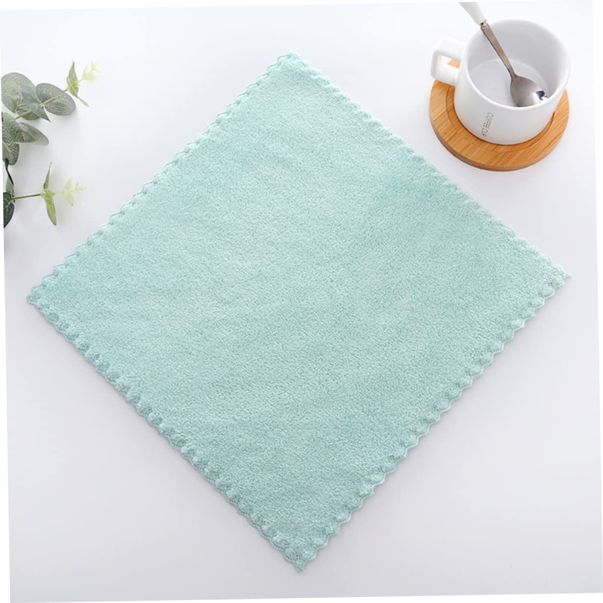 Baluue 10-Pack Ultra Soft Microfiber Face Towels for Makeup Removal, Facial Cleansing & Body Wipes - 2 Sets (20 Washcloths Total) - Gentle Exfoliating Cloths for Skincare, Gym, Travel & Baby Care