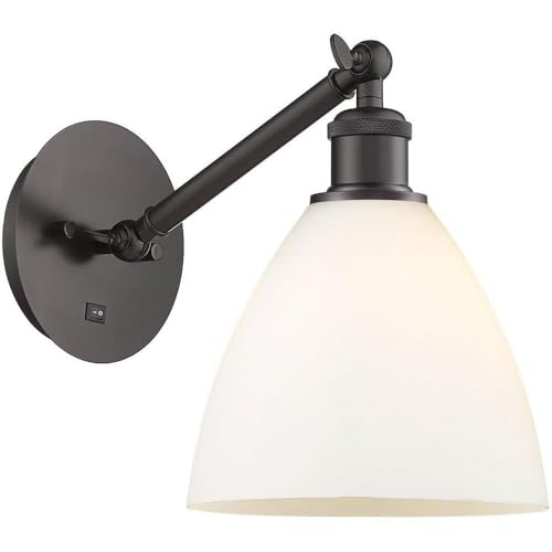 Oil Rubbed Bronze / Matte White