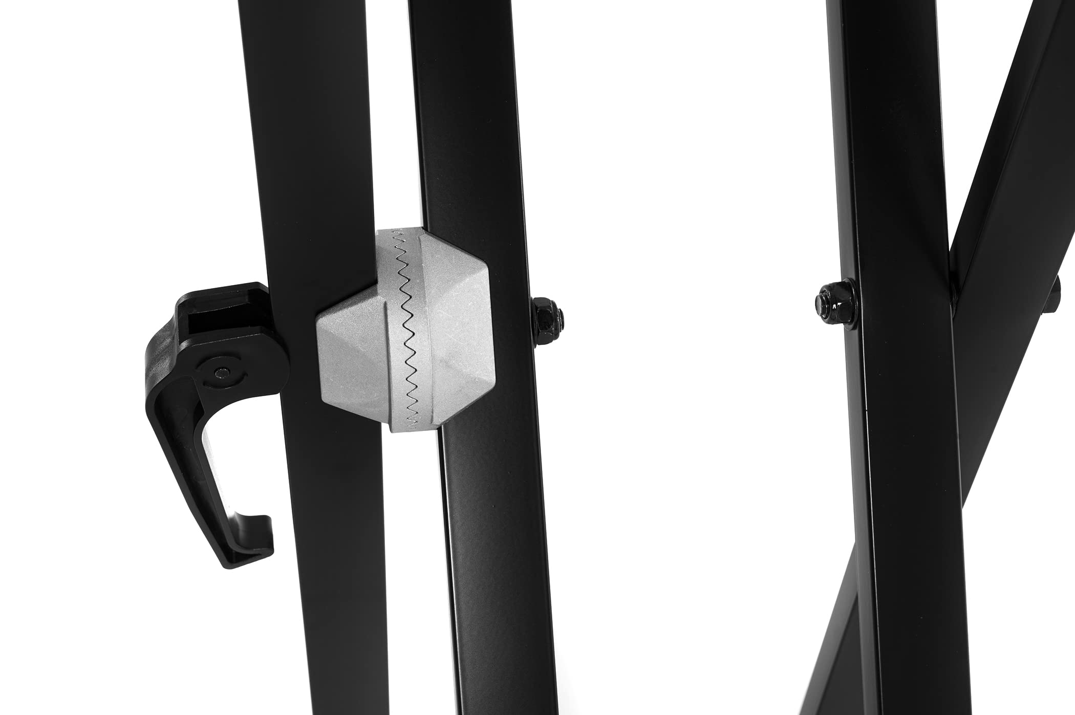 BSX 900553 Adjustable Keyboard Stand - Heavy Duty Black Metal Music Instrument Stand for Piano, Synthesizer & Digital Keyboard - Perfect for Home Studio, Live Performances & Music Classrooms