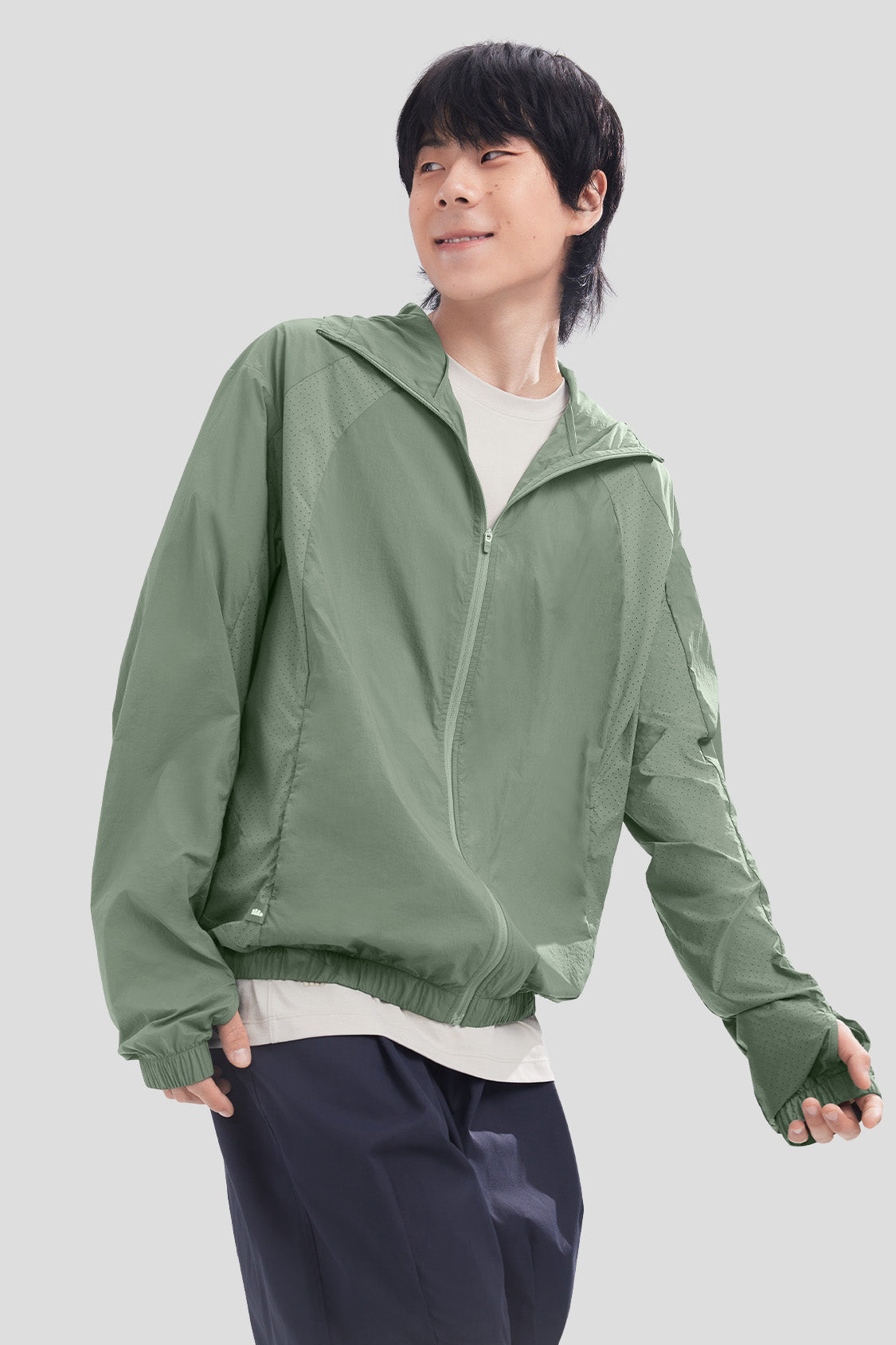Men's Ultra Light Self Packable Sun Protection Shirt UPF50+ - Travel, Hiking & Outdoor Activities
