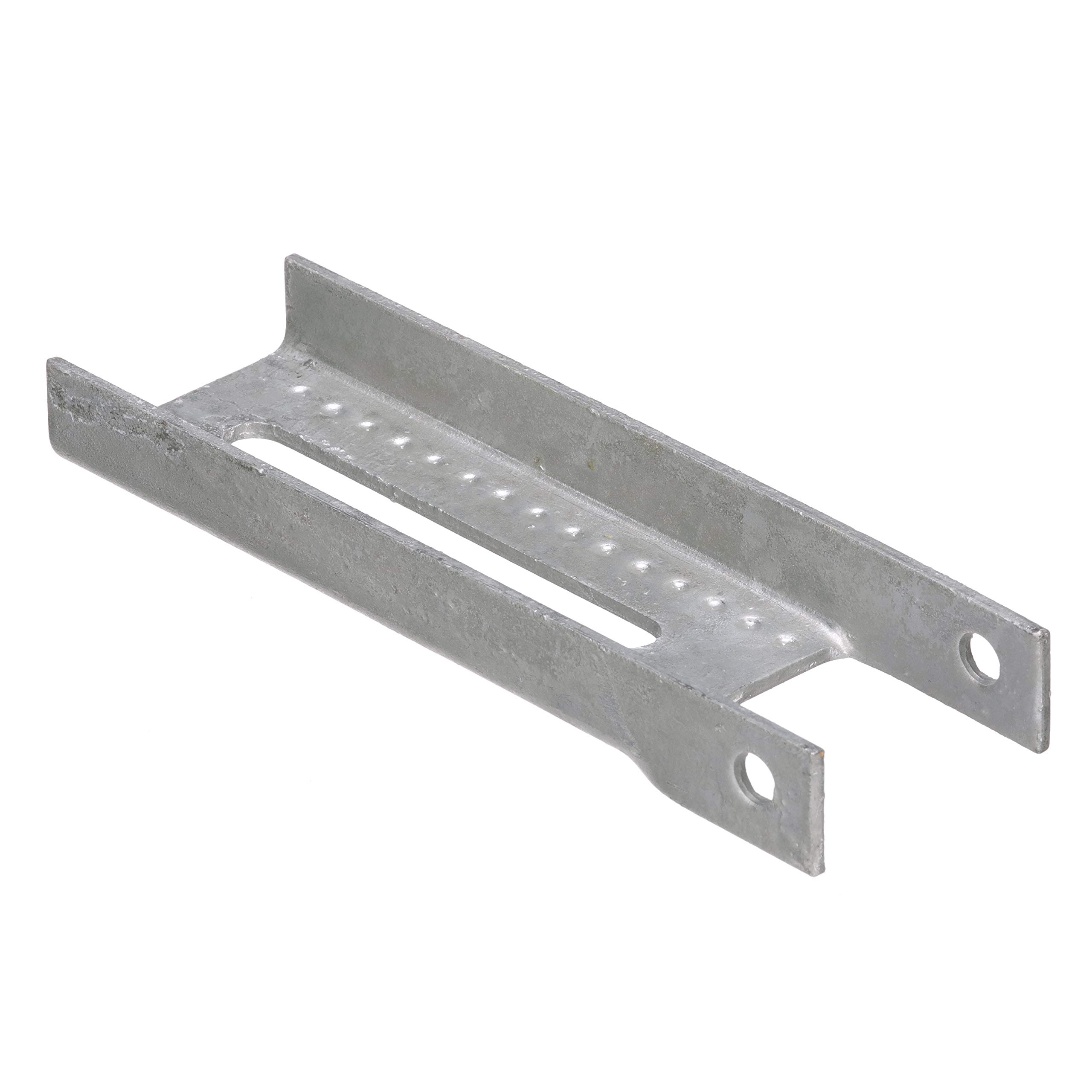 Seachoice 8-Inch Galvanized Bunk Bracket for Boat Trailers - Heavy Duty Marine Grade Hardware for Secure Boat Support & Easy Installation (Fits Most Trailers) - Perfect for Saltwater & Freshwater Boating