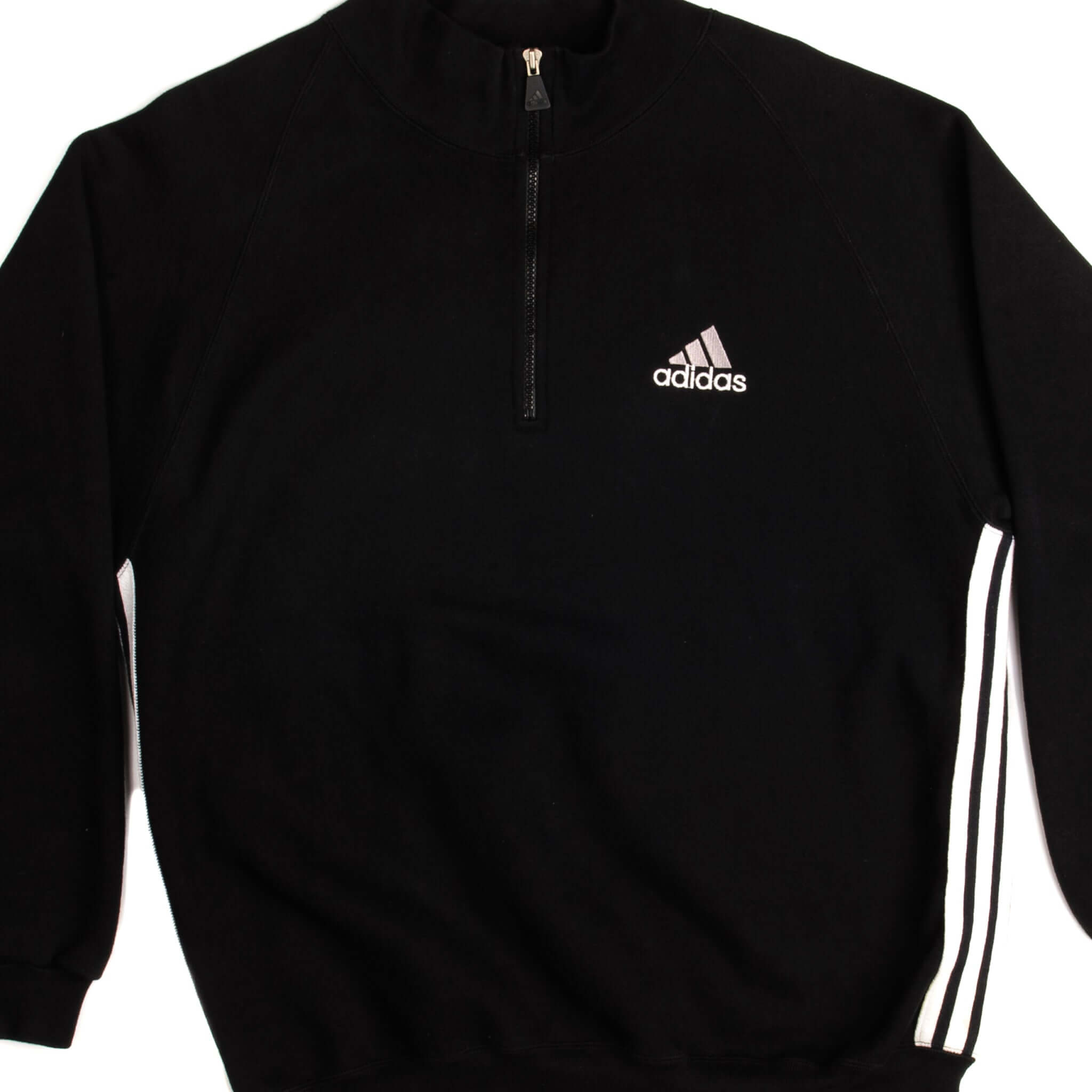 Vintage Adidas Sweatshirt Men's XL 100% Cotton Made in USA - Retro Athletic Wear for Casual & Street Style Fashion