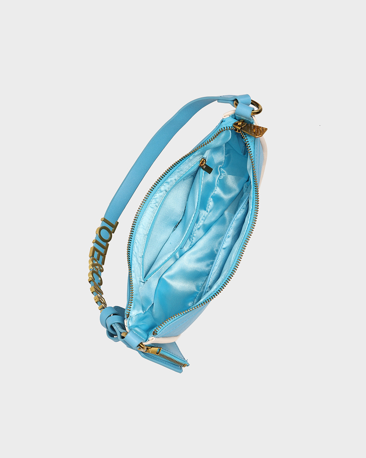 Azure Shoulder Purse for Women - Stylish Baby Blue Crossbody Bag - Perfect for Work, Travel & Everyday Use