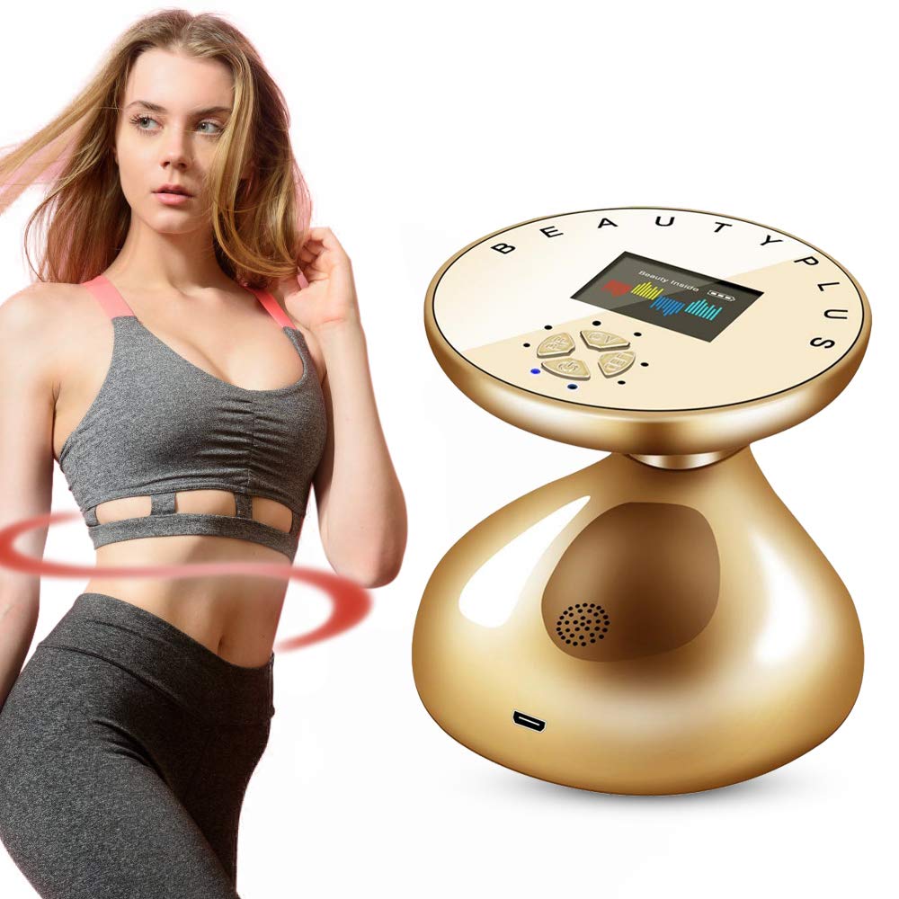 Professional RF Cavitation Fat Removal & Body Slimming Machine - High Frequency Skin Tightening, Lifting & Weight Loss Massager for Face & Body | At-Home Beauty Device for Cellulite Reduction & Body Contouring