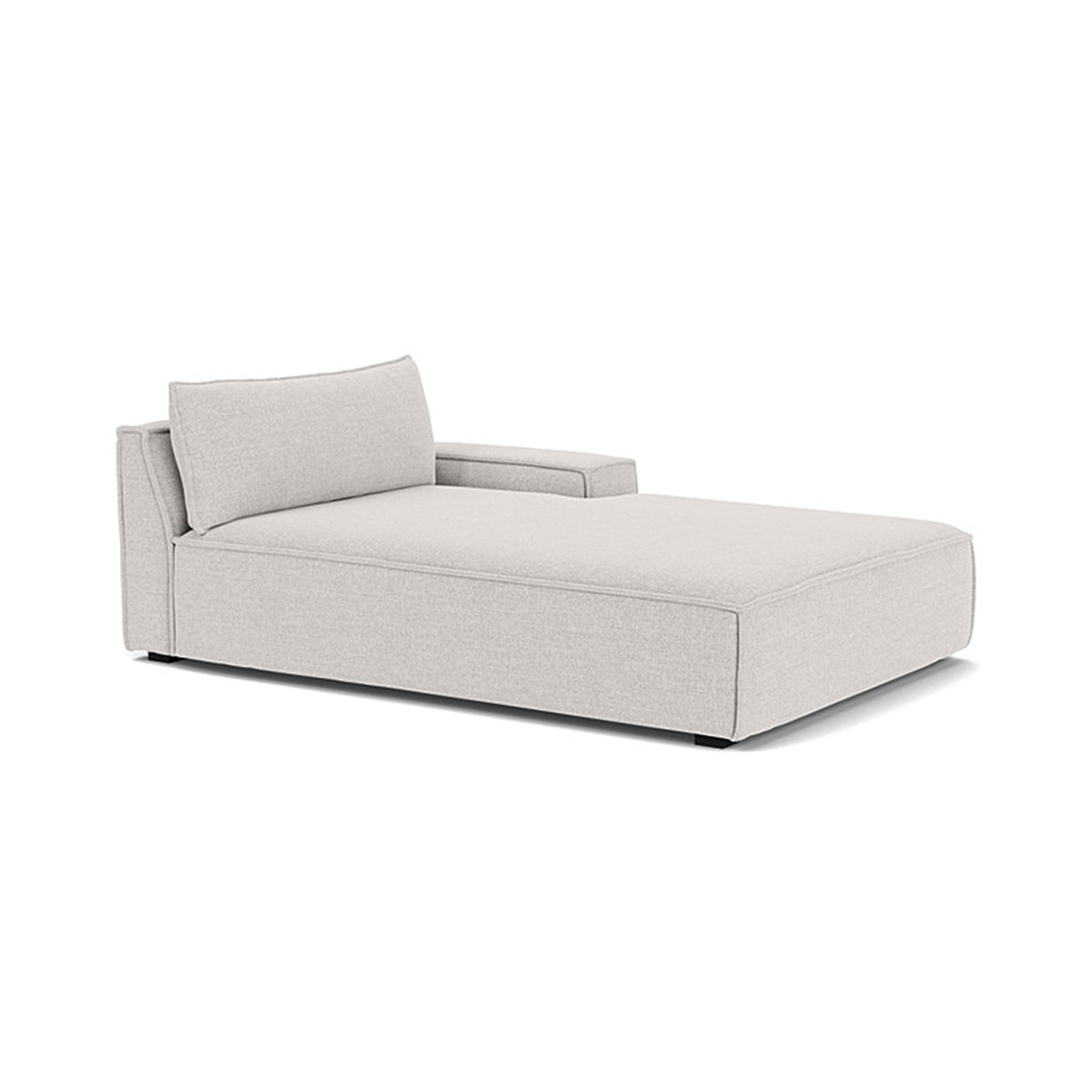Stylish Daphne Fabric 1-Seater Right Chaise Modular Sofa - Perfect for Small Living Rooms, Apartments & Cozy Spaces