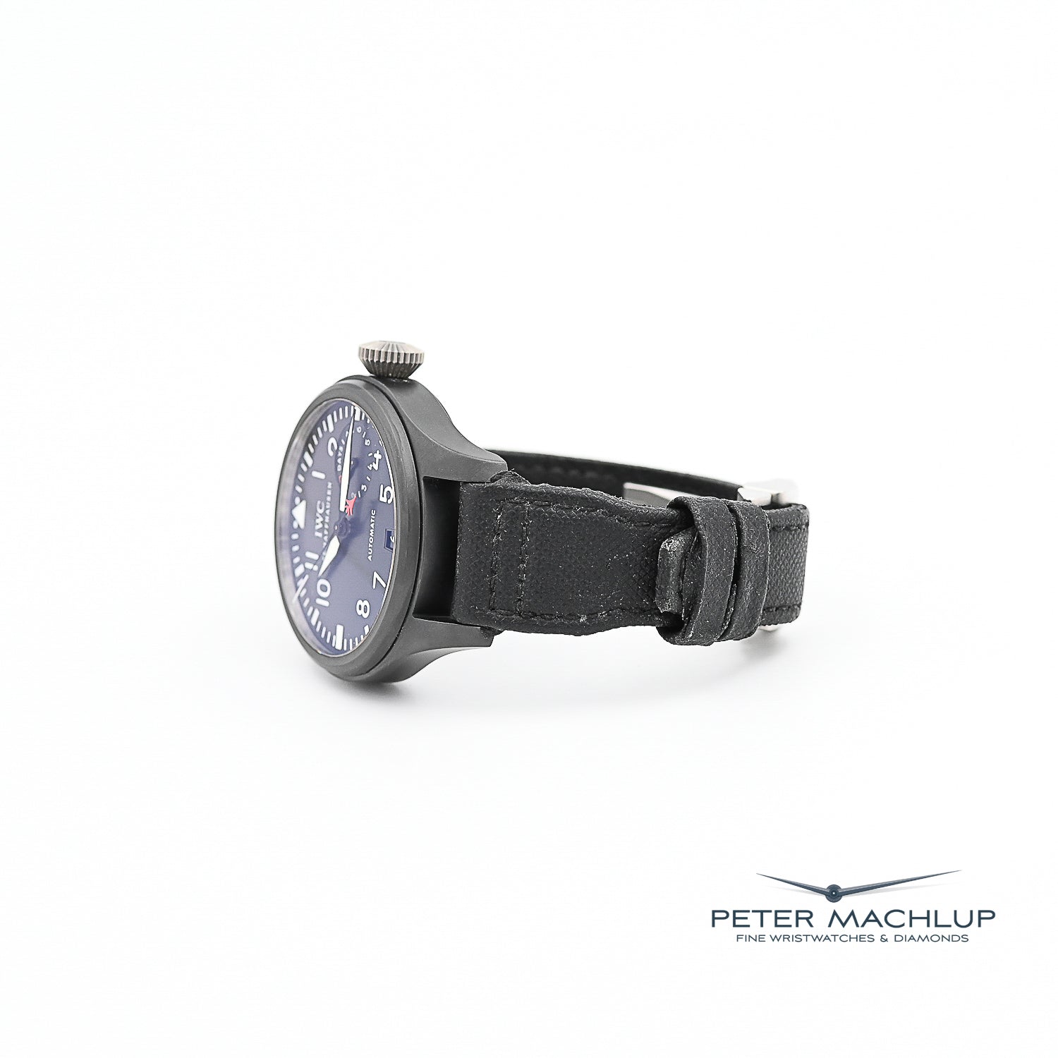 IWC Big Pilot Top Gun 48mm Men's Luxury Watch - Swiss Automatic Chronograph for Aviation Enthusiasts | Perfect for Professional Pilots, Business Meetings & Special Occasions