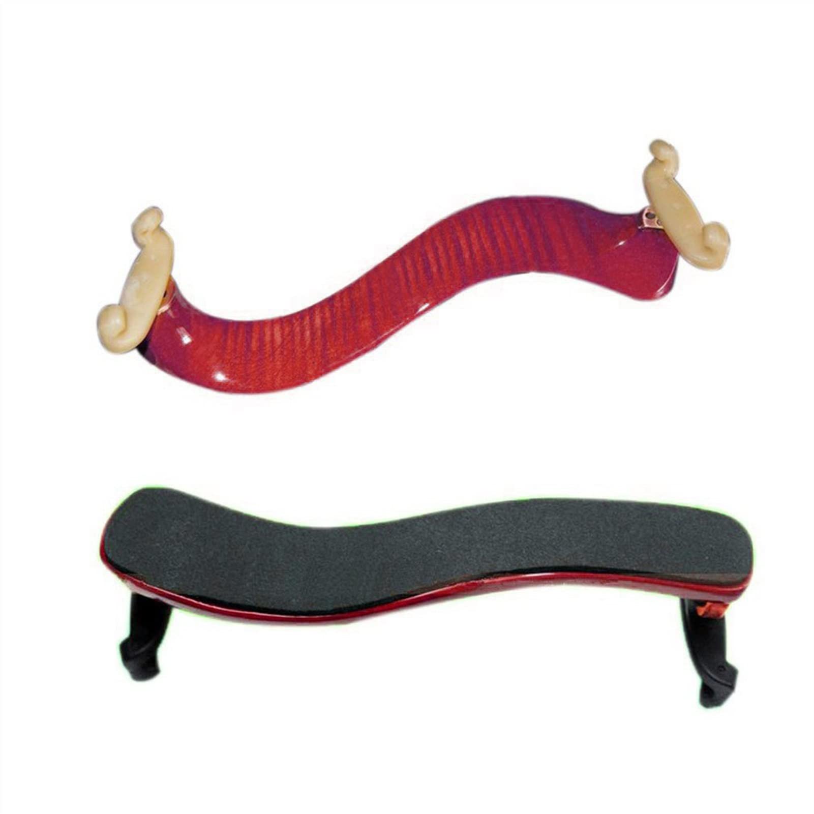 Maple Wood Violin Shoulder Rest with Patterned Design - Ergonomic Support for Violin Players - Perfect for Practice, Performances & Music Lessons