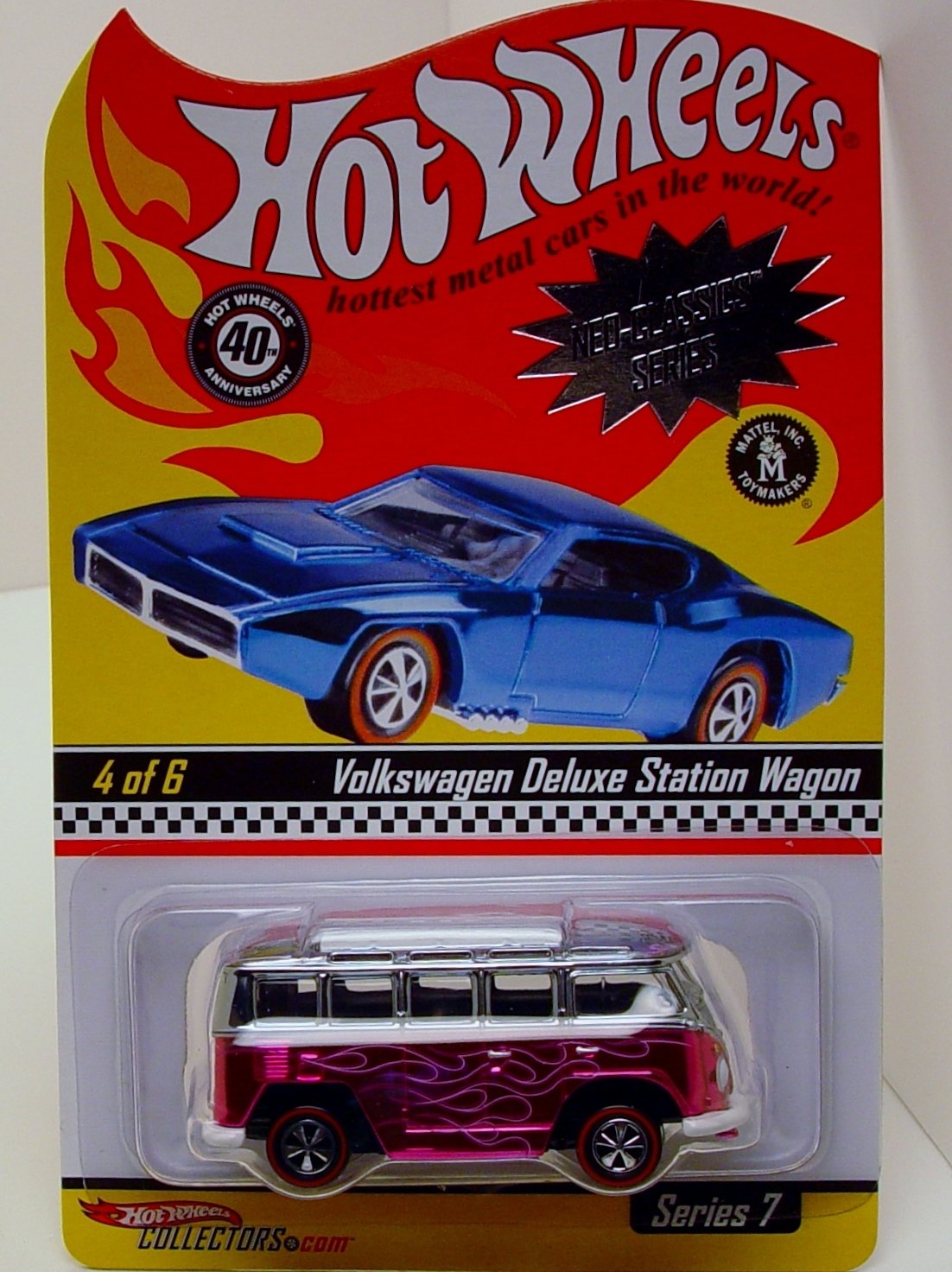 Hot Wheels Volkswagen Deluxe Station Wagon RLC Exclusive #4 of 6 - Rare Collectible Diecast Car for Display & Gifting