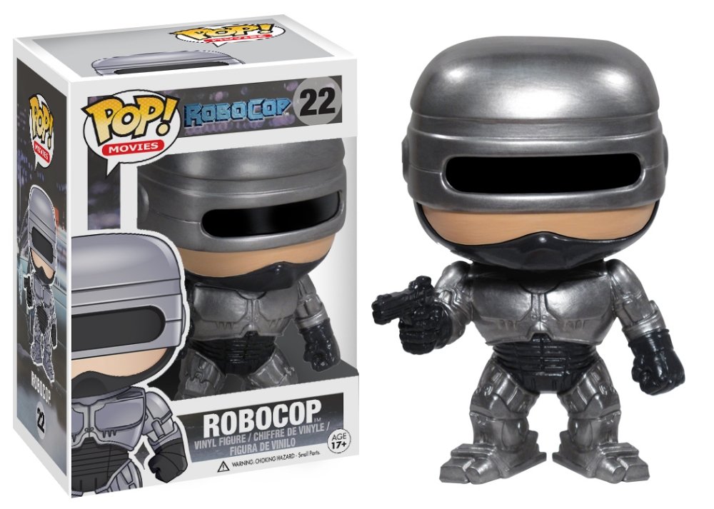 Funko POP! Movies: Robocop Vinyl Collectible Figure - Perfect for Movie Fans, Office Decor & Pop Culture Collections