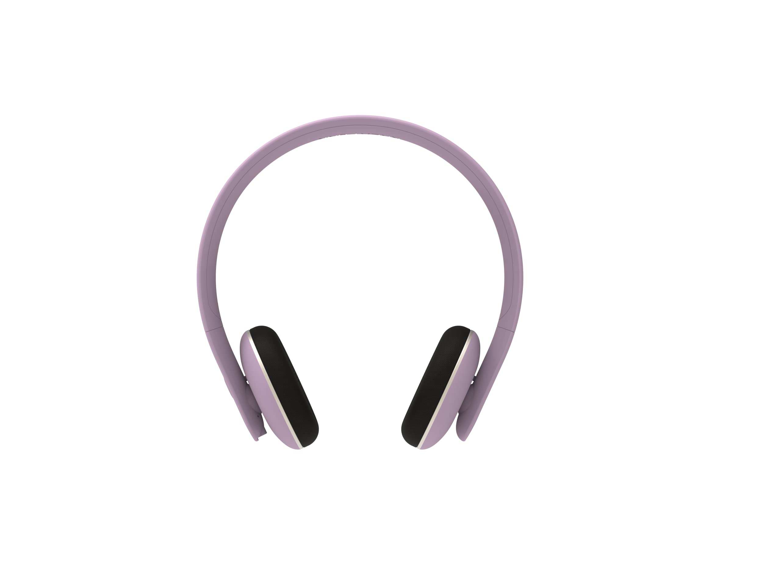 Ahead Wireless Bluetooth On-Ear Headphones with Noise Cancelling - 20 Hours Playtime, Fast Charging, Purple | Perfect for Travel, Work & Gym