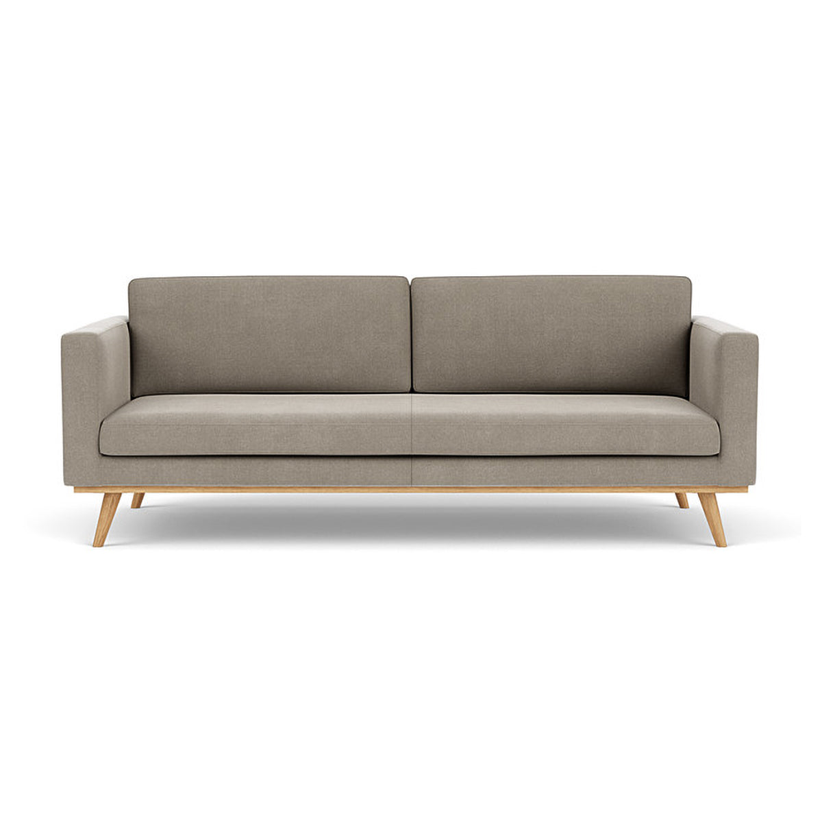 Johan Fabric 3-Seater Sofa - Comfortable Living Room Couch for Small Spaces | Perfect for Apartments, Dorms & Cozy Homes