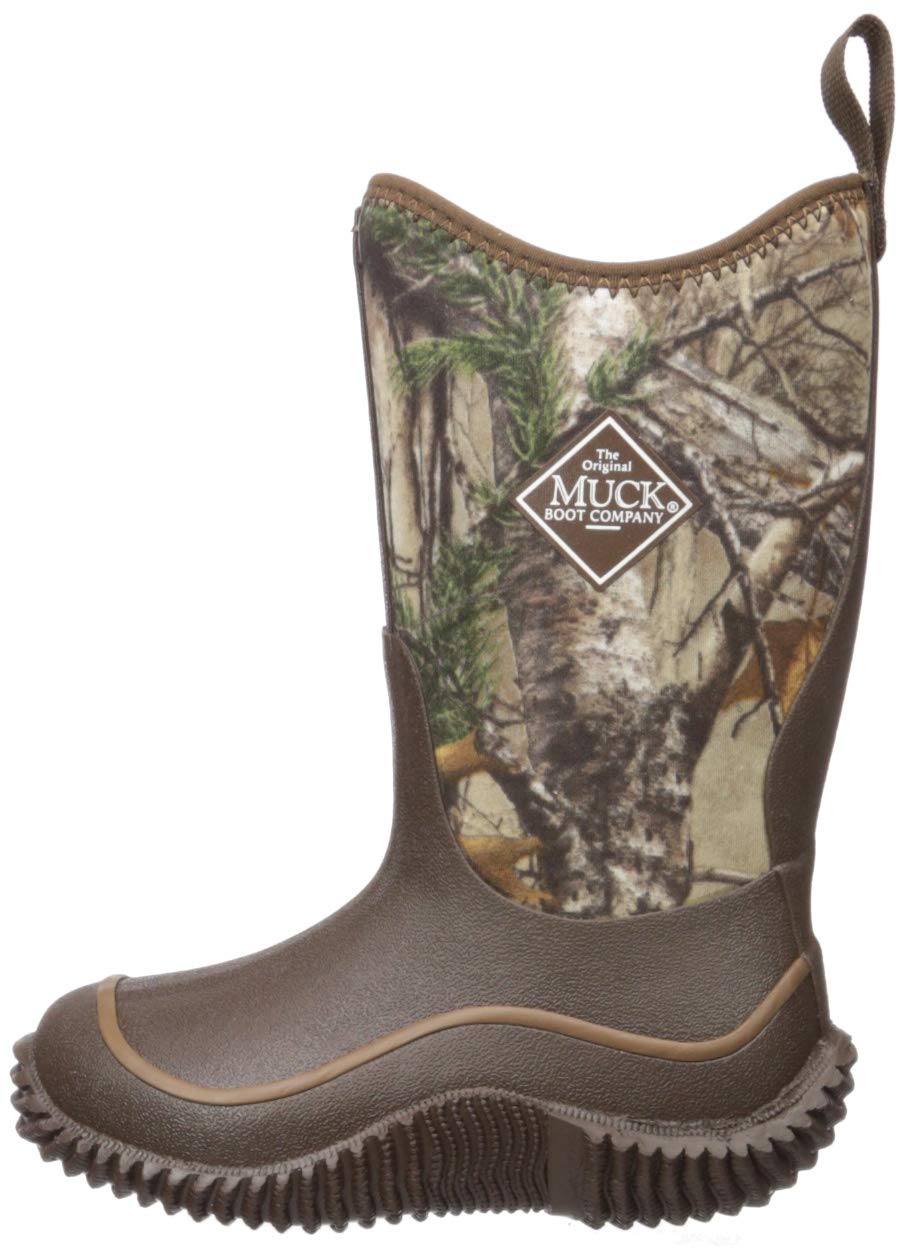 Muck Boot Kid's Hale Hot Leaf Boot - Waterproof Winter Snow Boots for Boys & Girls - Outdoor Play, Hiking, and Cold Weather Activities