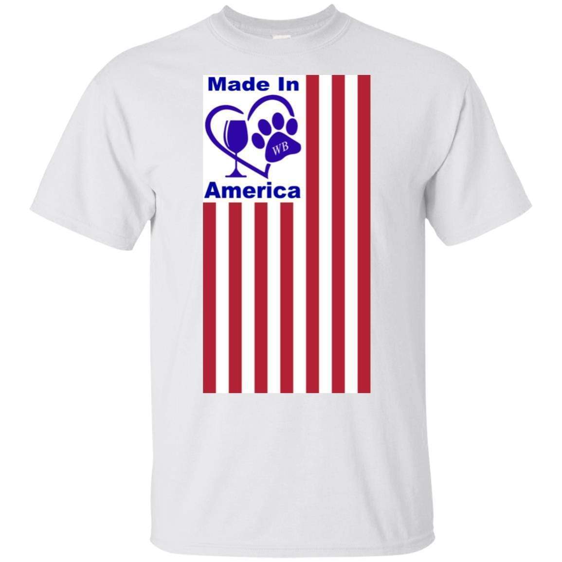 WineyBitches.Co Made in USA Premium 100% Cotton T-Shirt for Women - Comfortable Casual Wear for Outings, Parties & Everyday Fashion