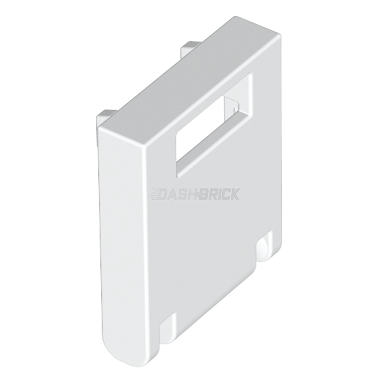 LEGO White Container Box with Door - Letterbox, Mailbox, Cupboard for Storage & Display [4346] - Perfect for Home, Office & LEGO City Dioramas