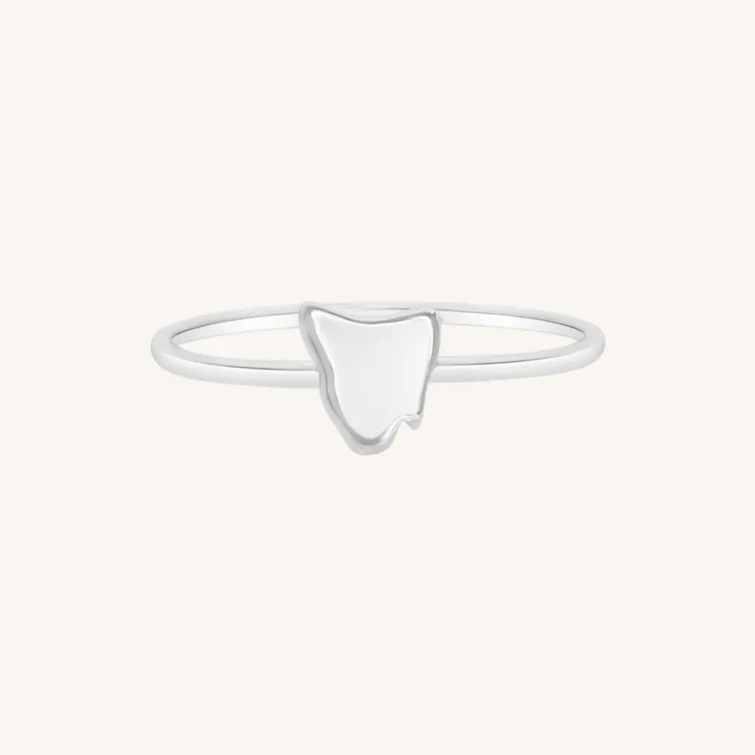 Original Tasmanian Handmade Silver Ring - Unique Nature Inspired Jewelry for Women - Perfect for Weddings, Anniversaries & Special Occasions