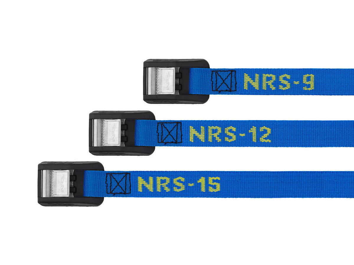 NRS 1 HD Heavy-Duty Buckle Bumper Load Straps (Pair) - Secure Cargo for Boats, Trailers & Trucks - Durable Tie-Down Straps for Outdoor Adventures
