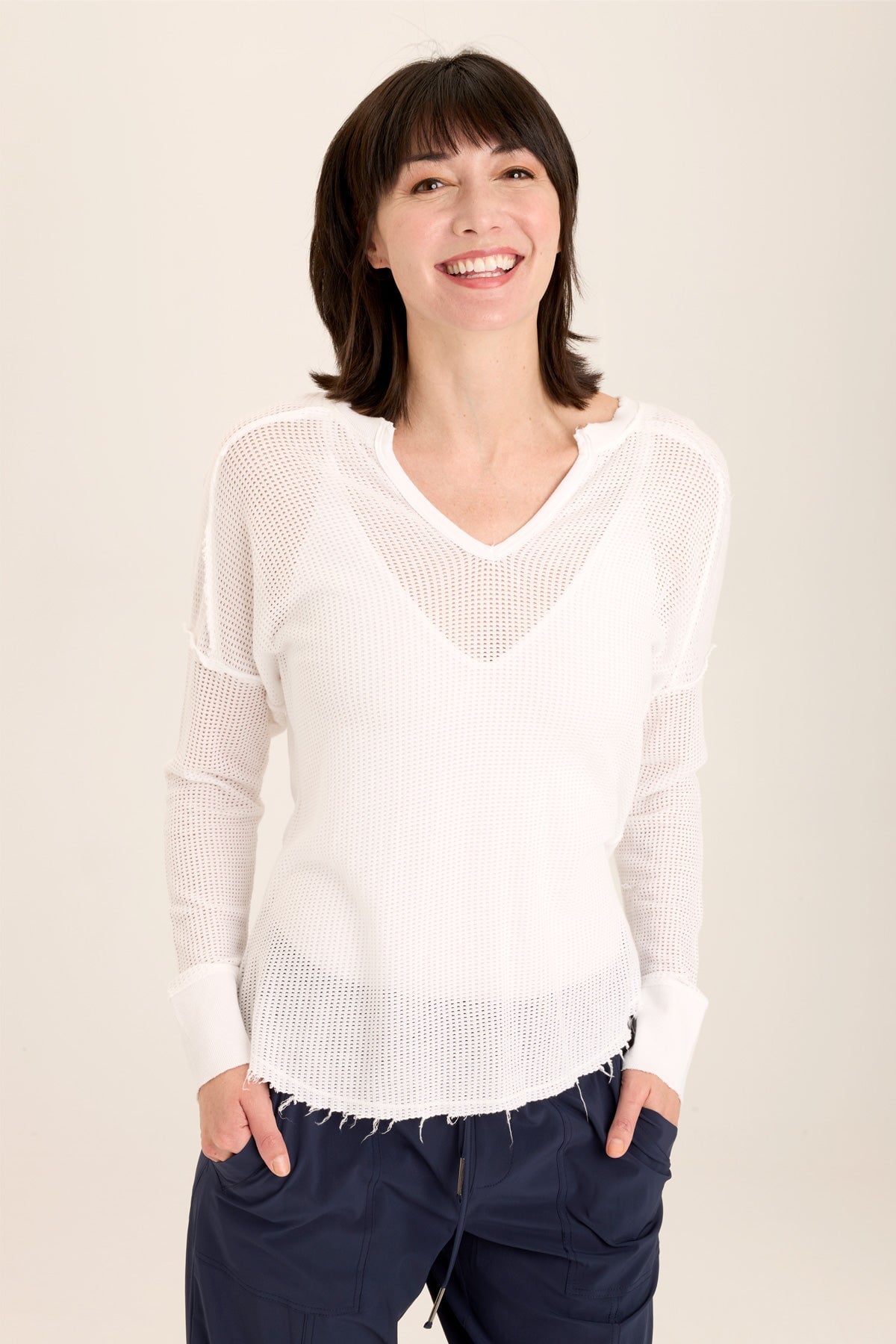 Mesh Bullock Pullover - Lightweight Breathable Knit Sweater for Men & Women | Perfect for Casual Wear, Outdoor Activities & Layering