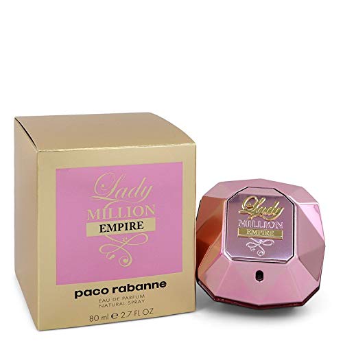 Lady Million Empire Eau de Parfum Spray for Women - 2.7 oz Luxury Floral Fragrance, Long-Lasting Perfume Gift Set | Perfect for Date Nights, Special Occasions & Daily Confidence Boost