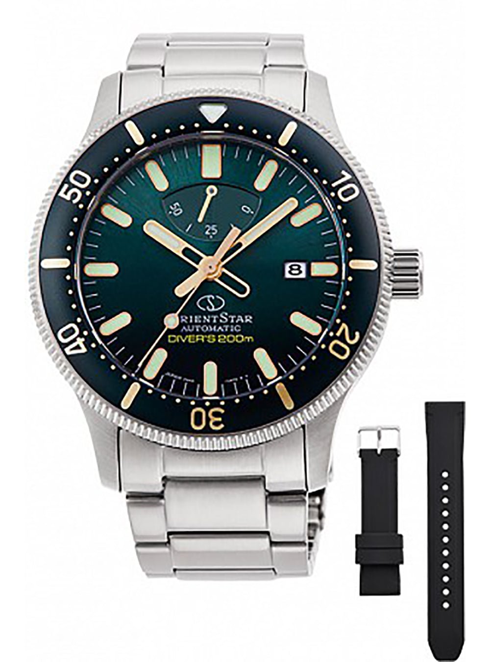 Orient Star Sports Diver RK-AU0307E Automatic Watch - Made in Japan JDM - Perfect for Diving, Swimming & Water Sports
