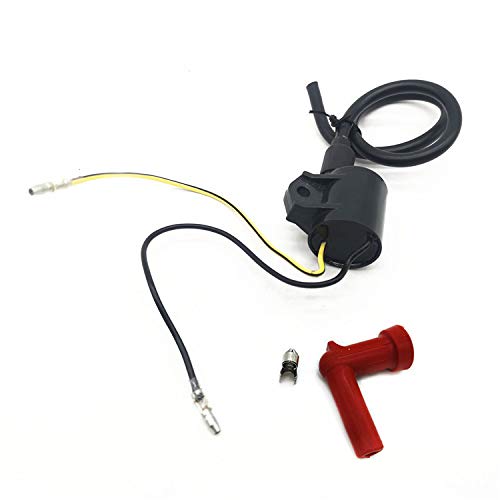 Suzuki Outboard Ignition Coil Replacement - Compatible with 25HP (1989-2000), 30HP (1988-1997), 75HP (1988-1997), 85HP (1988-2000) Models - Fits Part Numbers 33430-95600, 33410-95D10, 33420-95600 - Perfect for Marine Engine Repair & Boat Maintenance